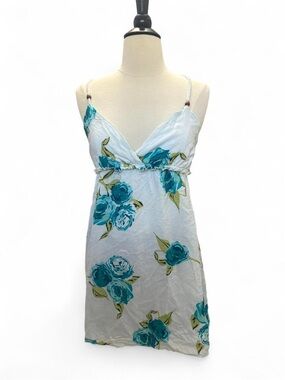 Floral V-Neck Mini Dress